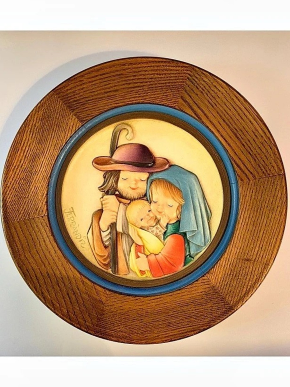 Vtg ANRI Christmas 1982 " The Shepard Family" By Ferrandiz 301/4000 Italy